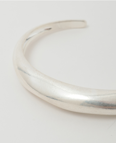 【ぷっくりメタルバングル】 詳細画像 シルバー 3