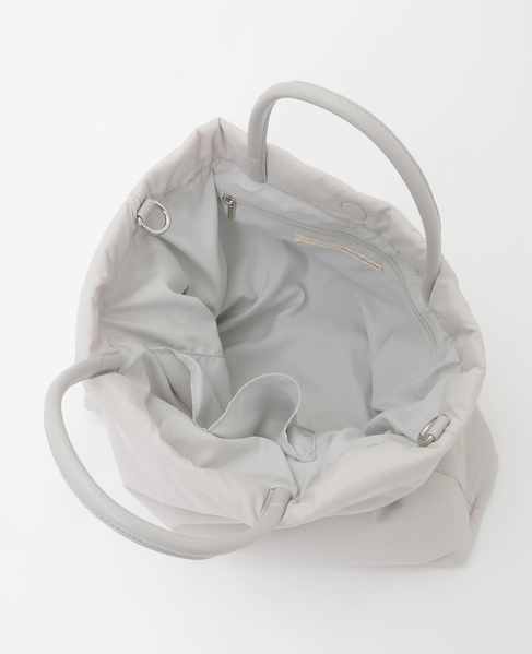 【ふんわり軽量な撥水2wayトートバッグ】 詳細画像 ライトグレー 14