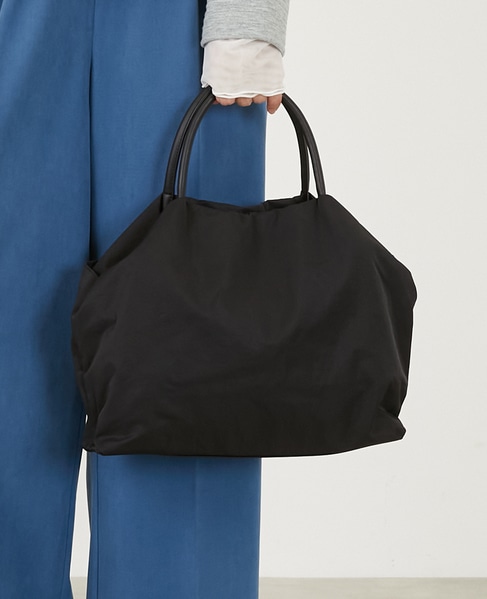 【ふんわり軽量な撥水2wayトートバッグ】 詳細画像 ブラック 1