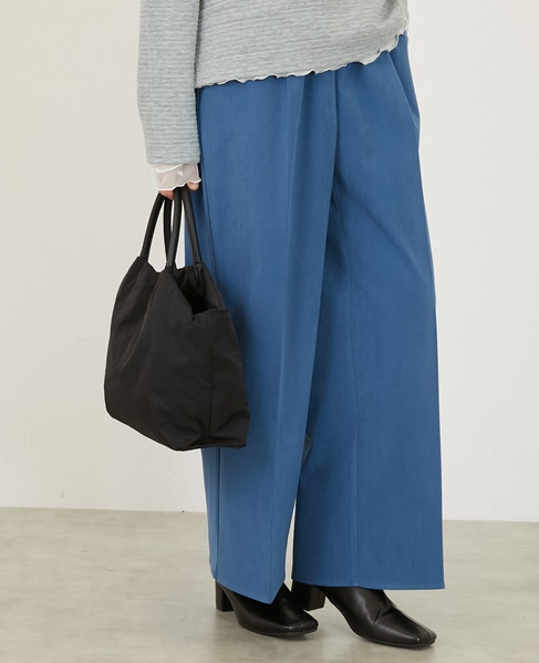 【ふんわり軽量な撥水2wayトートバッグ】 詳細画像 ブラック 2