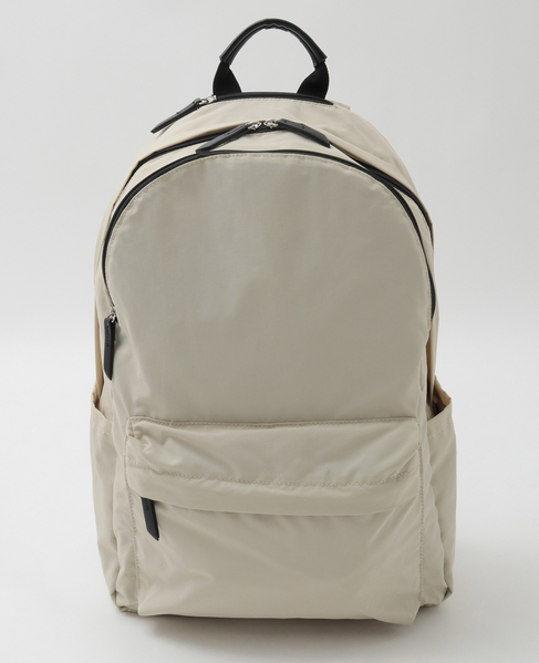 【撥水軽量！大人の12ポケットリュック】 詳細画像 ベージュ 4