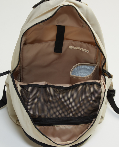 【撥水軽量！大人の12ポケットリュック】 詳細画像 ベージュ 5