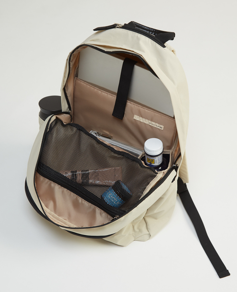 【撥水軽量！大人の12ポケットリュック】 詳細画像 ベージュ 6