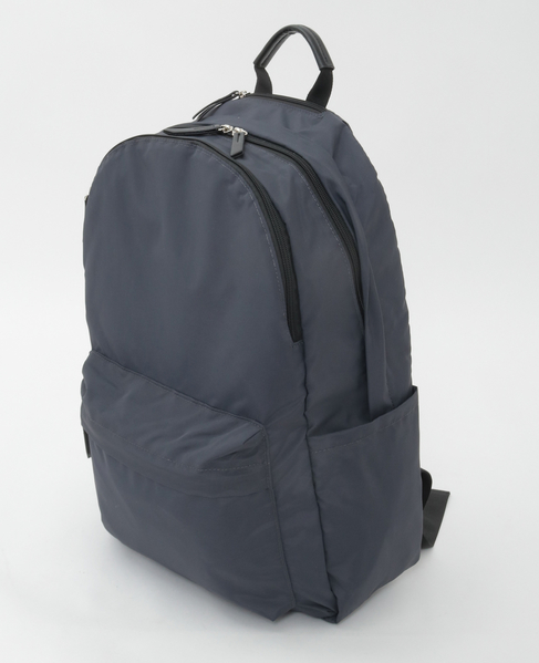 【撥水軽量！大人の12ポケットリュック】 詳細画像 ダークグレー 2