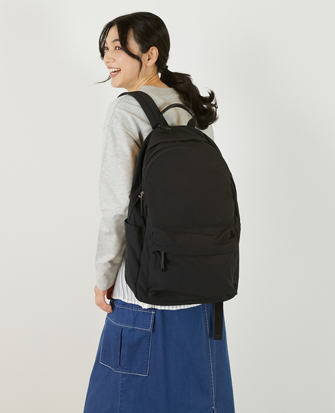 【撥水軽量！大人の12ポケットリュック】 詳細画像 ブラック 2
