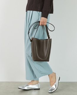 【パンチングショルダー付きバッグ】