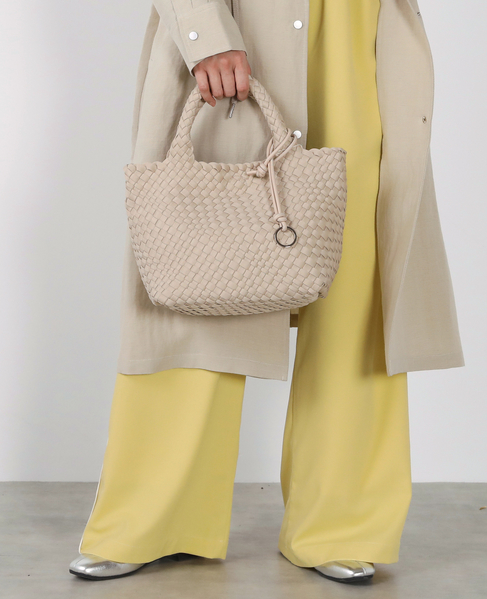 【テープメッシュトート】 詳細画像 ベージュ 1