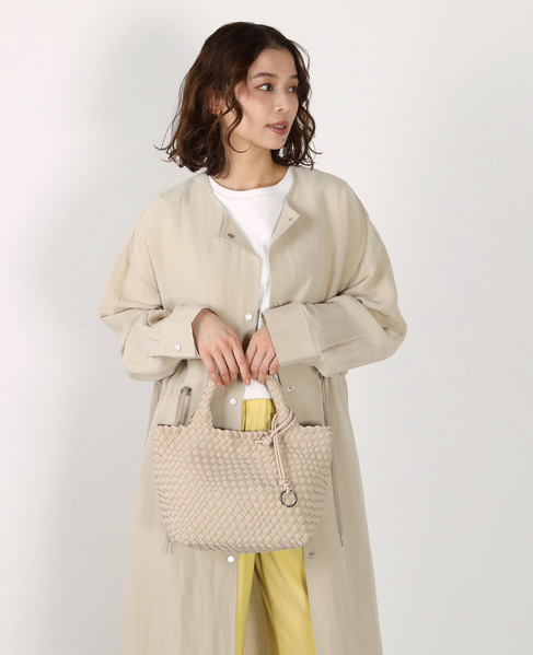 【テープメッシュトート】 詳細画像 ベージュ 5