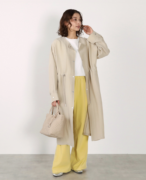 【テープメッシュトート】 詳細画像 ベージュ 8