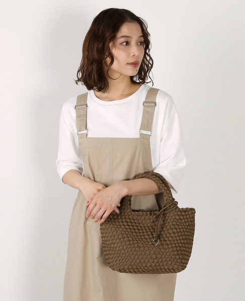 【テープメッシュトート】 詳細画像 ブラウン 4