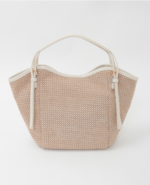 【メッシュトートバッグ】 詳細画像 ホワイト 1