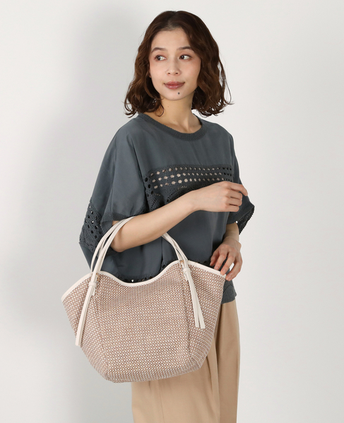 【メッシュトートバッグ】 詳細画像 ホワイト 5