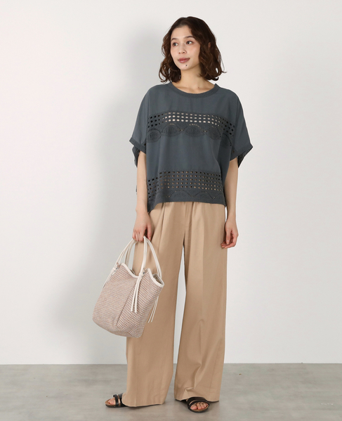 【メッシュトートバッグ】 詳細画像 ホワイト 6