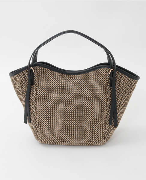 【メッシュトートバッグ】 詳細画像 ブラック 1