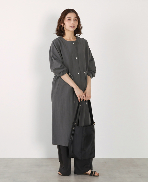 【ナイロンスクエアショルダーバッグ】 詳細画像 ブラック 6