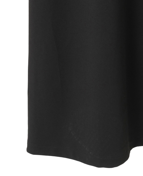 【noir】カットジョーゼットウエスト切り替えワンピース（一部WEB限定サイズ） 詳細画像 ブラック 12