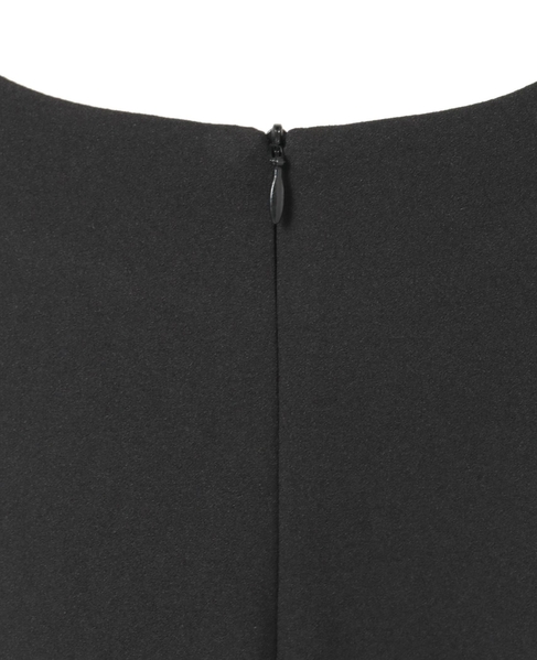 【noir】カットジョーゼットウエスト切り替えワンピース（一部WEB限定サイズ） 詳細画像 ブラック 14