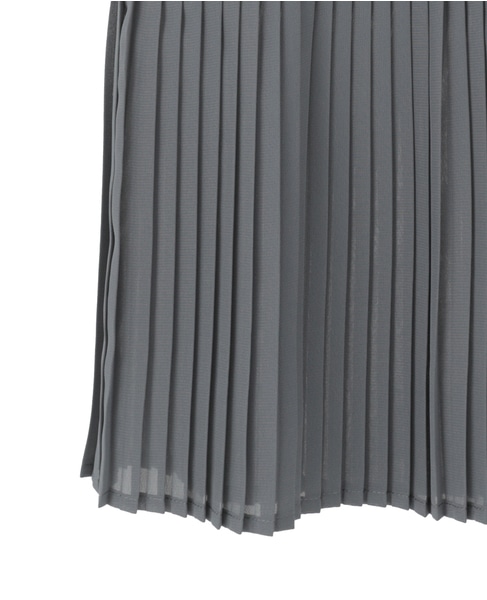 【コットンフライス＋プリーツタンクトップ】 詳細画像 グレー 16