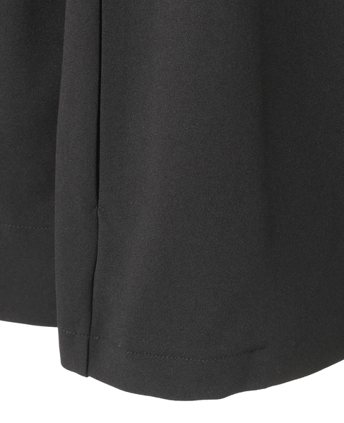 【noir】カットジョーゼットVジャケット（セットアップ可） 詳細画像 ブラック 12
