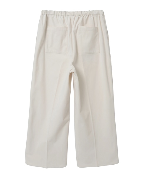 【ストレッチ起毛パンツ】 詳細画像 アイボリー 10