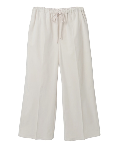 【ストレッチ起毛パンツ】 詳細画像 アイボリー 9