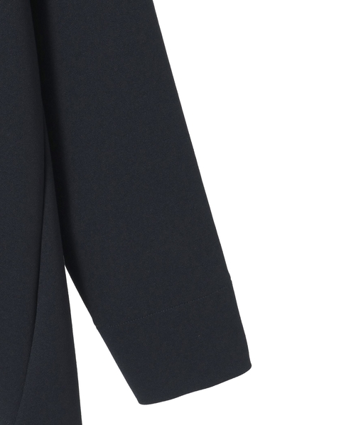 【noir】カットジョーゼットバックテールブラウス（セットアップ可） 詳細画像 ダークネイビー 12