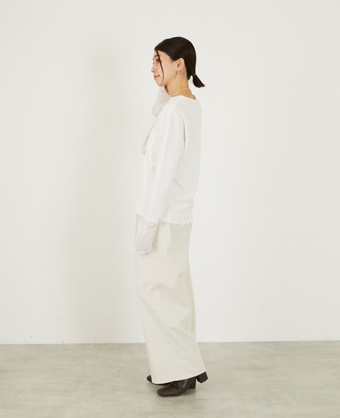 【チュールインナー】 詳細画像 オフホワイト 4