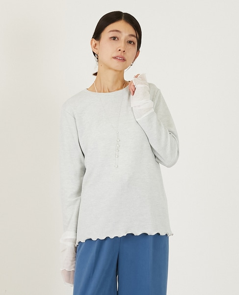 【チュールインナー】 詳細画像 ライトグレー 1