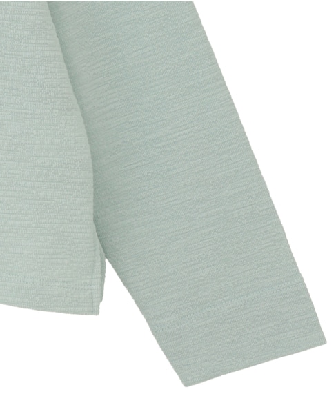 【ロゴプリントロングスリーブTシャツ】 詳細画像 ミント 4