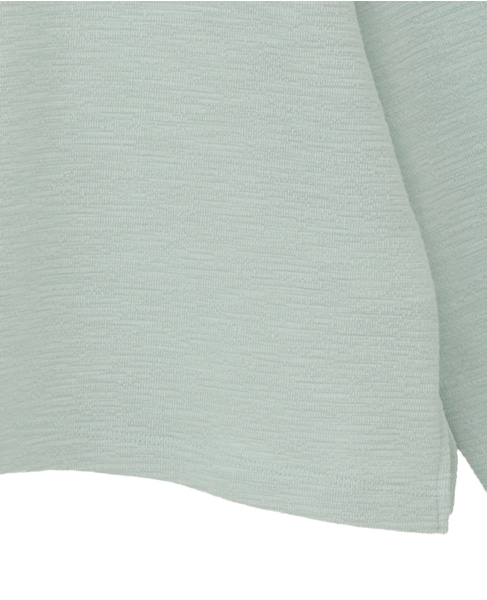 【ロゴプリントロングスリーブTシャツ】 詳細画像 ミント 5