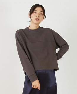 【ふくれリブ切り替えカットプルオーバー】