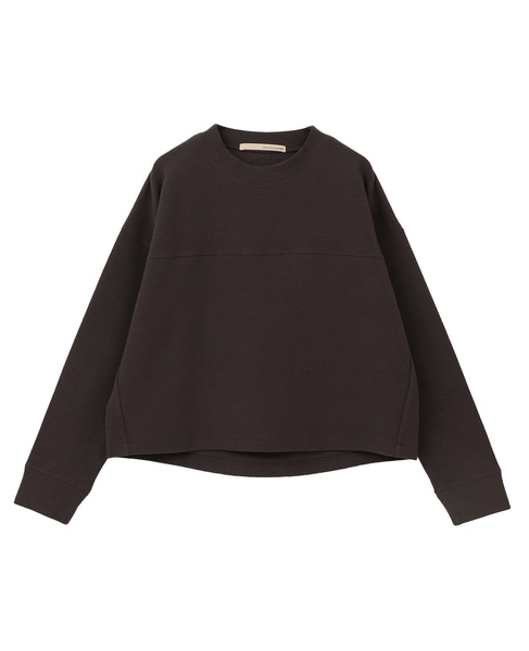 【ふくれリブ切り替えカットプルオーバー】 詳細画像 ブラウン 10