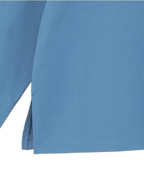 【コットンミックスミニ裏毛着回しプルオーバー】 詳細画像 ブルー 11