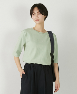 【ジャガードリブシンプルセットインプルオーバー】