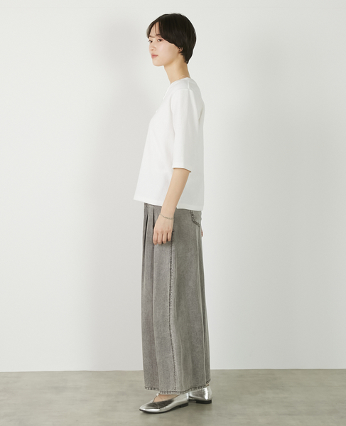 【ジャガードリブシンプルセットインプルオーバー】 詳細画像 オフホワイト 5