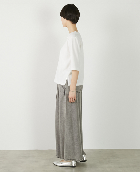 【ジャガードリブシンプルセットインプルオーバー】 詳細画像 オフホワイト 6