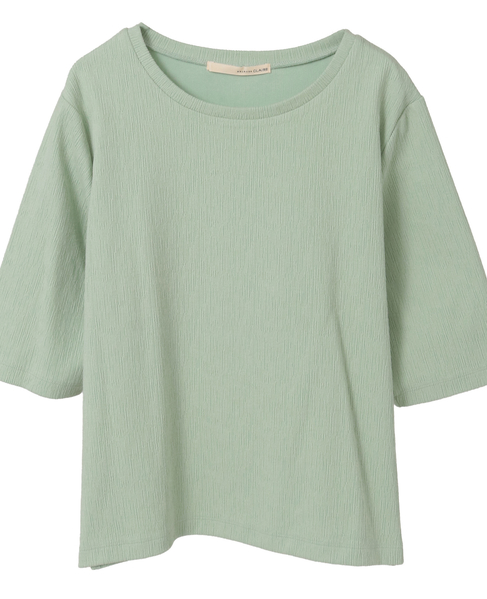 【ジャガードリブシンプルセットインプルオーバー】 詳細画像 セージグリーン 10