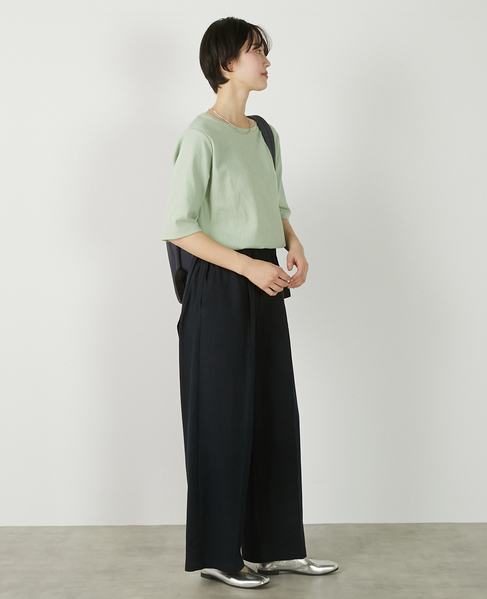 【ジャガードリブシンプルセットインプルオーバー】 詳細画像 セージグリーン 8