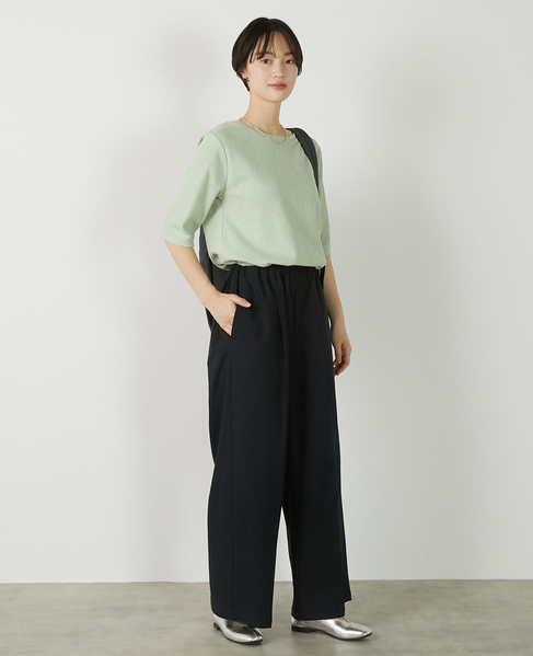 【ジャガードリブシンプルセットインプルオーバー】 詳細画像 セージグリーン 9