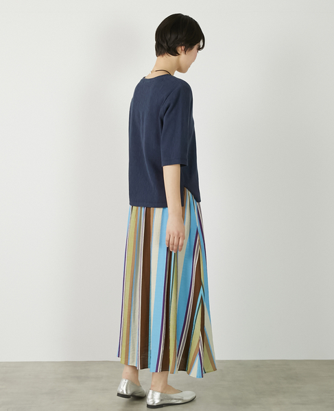 【ジャガードリブシンプルセットインプルオーバー】 詳細画像 ネイビー 10