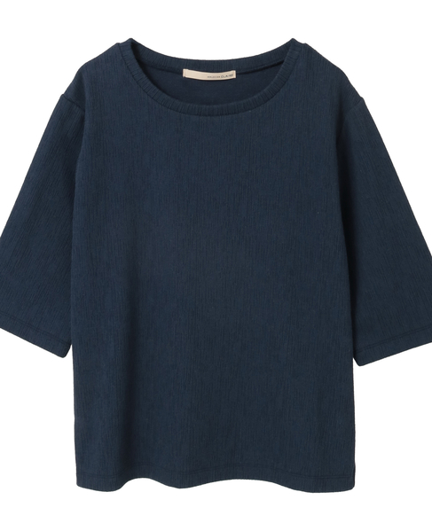 【ジャガードリブシンプルセットインプルオーバー】 詳細画像 ネイビー 14