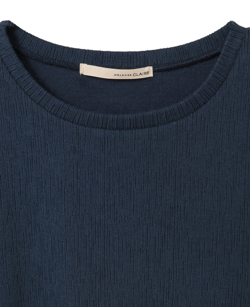 【ジャガードリブシンプルセットインプルオーバー】 詳細画像 ネイビー 16