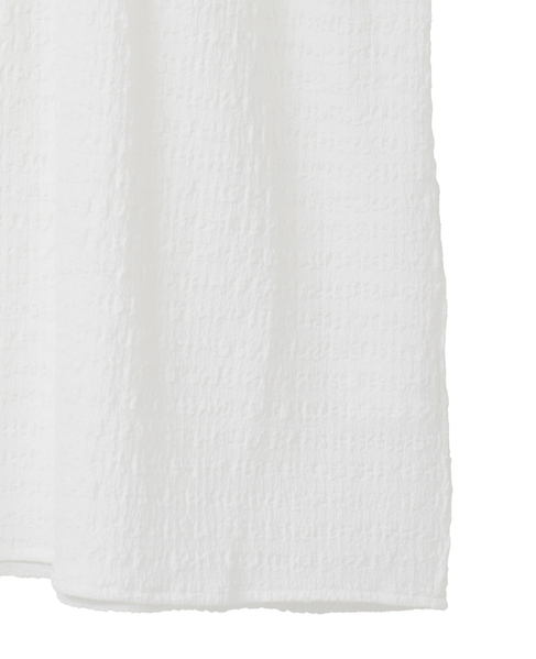 【天竺切り替えふくれ地柄プルオーバー】 詳細画像 オフホワイト 5