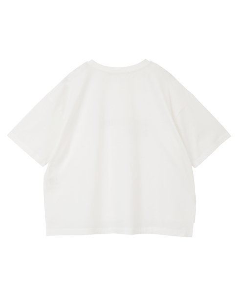 【コットンロゴプリントtシャツ】 詳細画像 オフホワイト 13