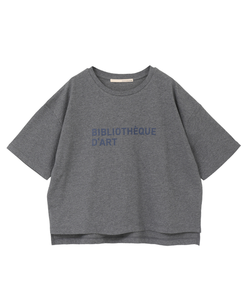 【コットンロゴプリントtシャツ】 詳細画像 杢グレー 14