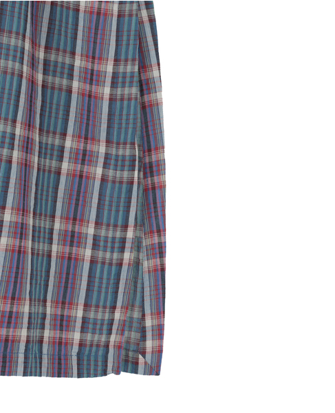 【INDIA INDUSTRY/インディア インダストリー】カフタンワンピース 詳細画像 ブルー系その他 5