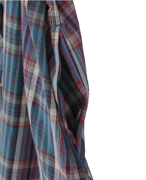 【INDIA INDUSTRY/インディア インダストリー】カフタンワンピース 詳細画像 ブルー系その他 6