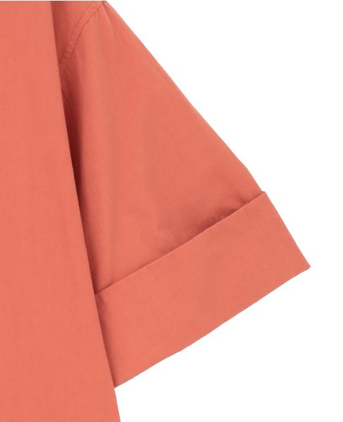 【Gymphlex/ジムフレックス】スタンドカラーワンピース 詳細画像 オレンジ 4