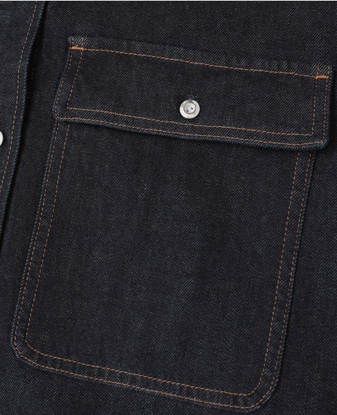 【Healthy denim/ヘルシーデニム】Almond デニムシャツ 詳細画像 ワンウォッシュ 8