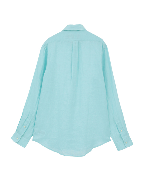 【POLO RALPH LAUREN/ポロラルフローレン】リネンシャツ 詳細画像 ブルー 2